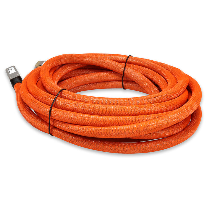 Dell Compatible TAA 400GBase-CU QSFP-DD to QSFP-DD Direct Attach Cable (Active Twinax, 3m)