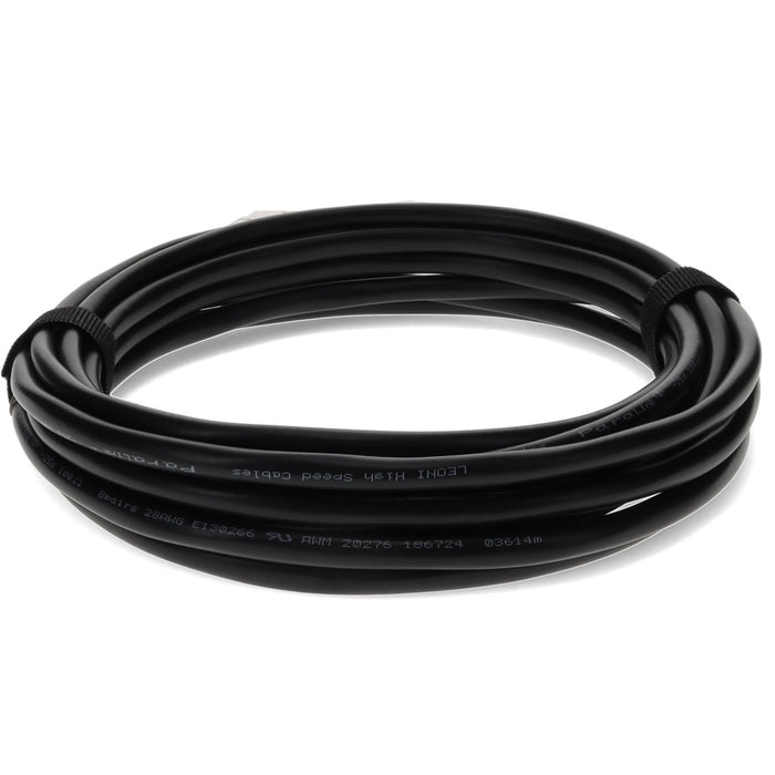 Dell 470-ACUN Compatible TAA Compliant 200GBase-CU QSFPDD Direct Attach Cable (Passive Twinax, 2m)