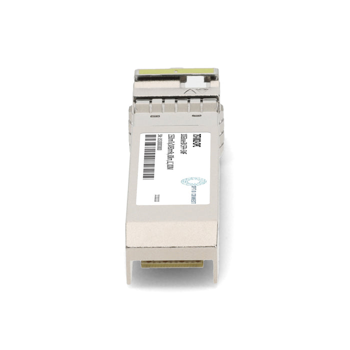 Accedian® 7ST-002 Compatible TAA 10GBase-BX SFP+ Transceiver (SMF, 1550nmTx/1490nmRx, 80km, LC, DOM, -40 to 85C)