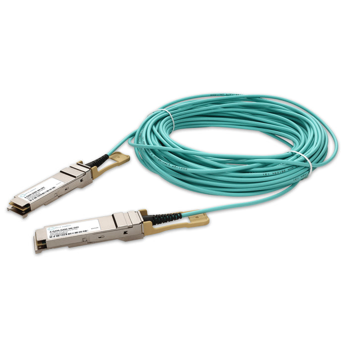Arista Networks A-Q200-Q200-3M Compatible TAA Compliant 200GBase-AOC QSFP56 Active Optical Cable (850nm, MMF, 3m)