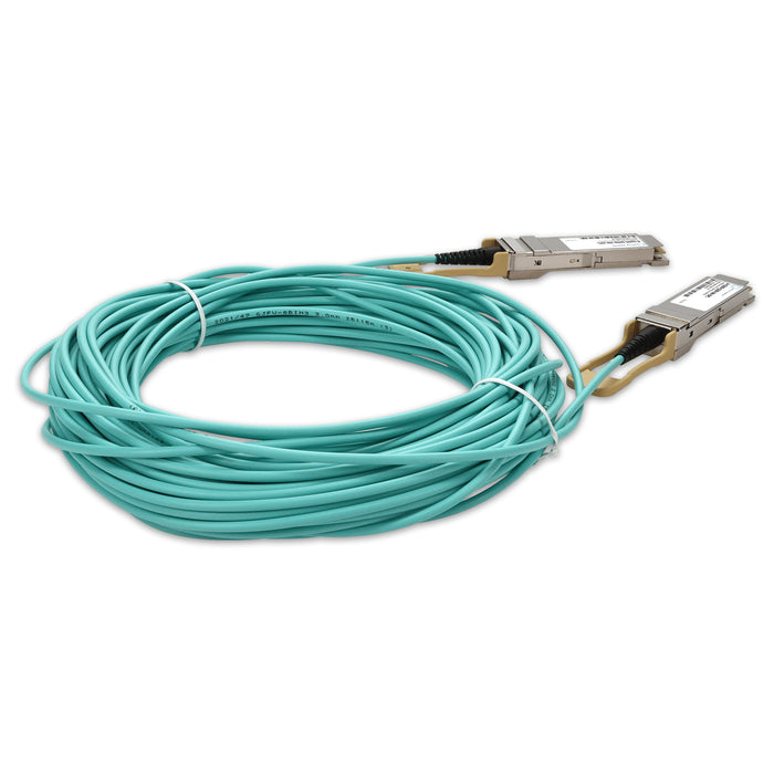 Arista Networks A-Q200-Q200-3M Compatible TAA Compliant 200GBase-AOC QSFP56 Active Optical Cable (850nm, MMF, 3m)