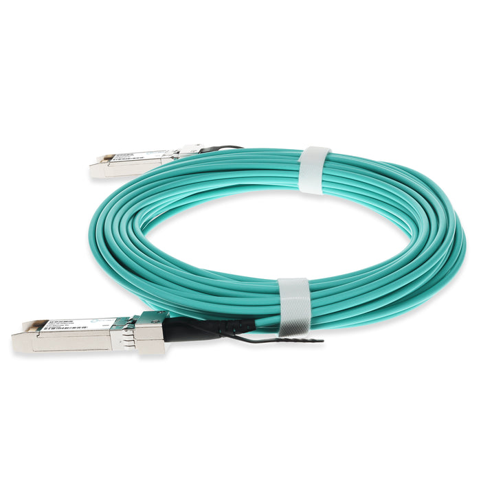 Dell Compatible TAA Compliant 25GBase-AOC SFP28 to SFP28 Active Optical Cable (850nm, MMF, 30m)