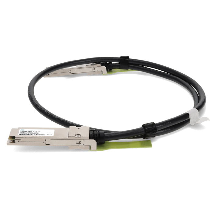 Arista Networks C-Q200-Q200-2M Compatible TAA Compliant 200GBase-CU QSFP56 Direct Attach Cable (Passive Twinax 2m)