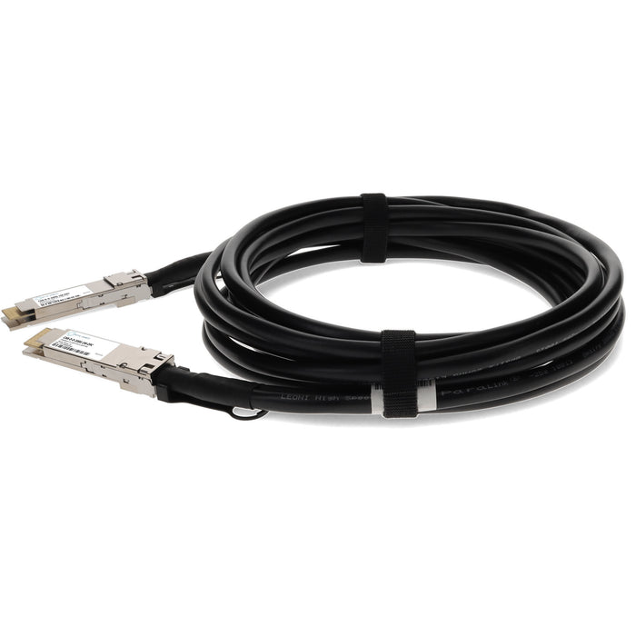 Arista Networks CAB-D-D- 200G-1M Compatible TAA Compliant 200GBase-CU QSFP-DD to QSFP-DD NRZ Direct Attach Cable (Passive Twinax, 1m)