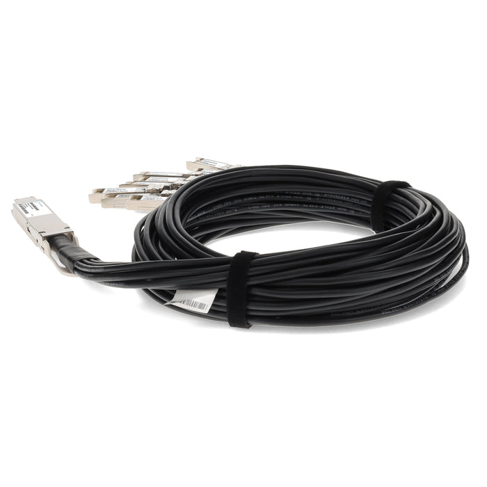 Arista Networks CAB-O-8S-200G-3M Compatible TAA Compliant 200GBase-CU OSFP to 8xSFP28 Direct Attach Cable (Passive Twinax, 3m)