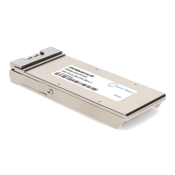 Cisco® CFP2-WDM-DET-1HL Compatible TAA 100/200GBase-DCO CFP2 Transceiver (SMF, 1528.77nm to 1568.36nm, 80km, LC)