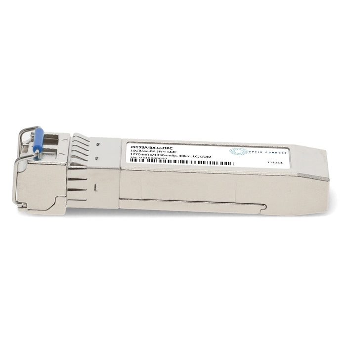 HP® J9153A Compatible 10GBase-BX SFP+ Transceiver (SMF, 1270nmTx/1330nmRx, 40km, LC, DOM)
