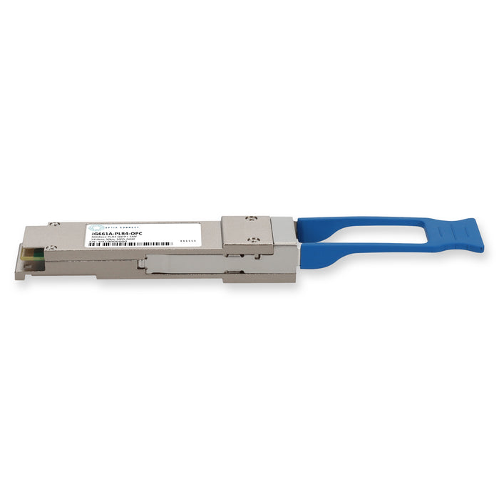 HP® JG661A-PLR4 Compatible TAA 40GBase-PLR4 QSFP+ Transceiver (SMF, 1310nm, 10km, MPO, DOM)