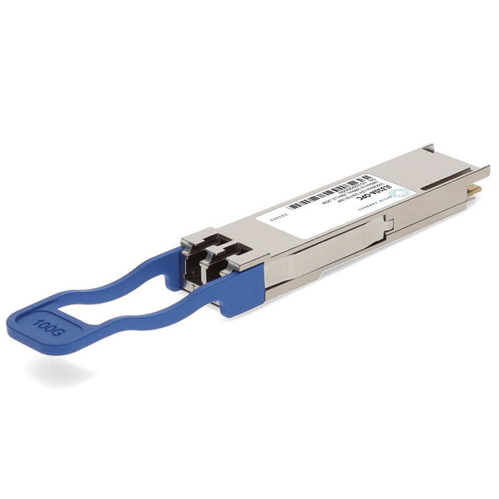 HP® JL310A Compatible 100GBase-LR4 QSFP28 Transceiver (SMF, 1295nm to 1309nm, 10km, LC, DOM)