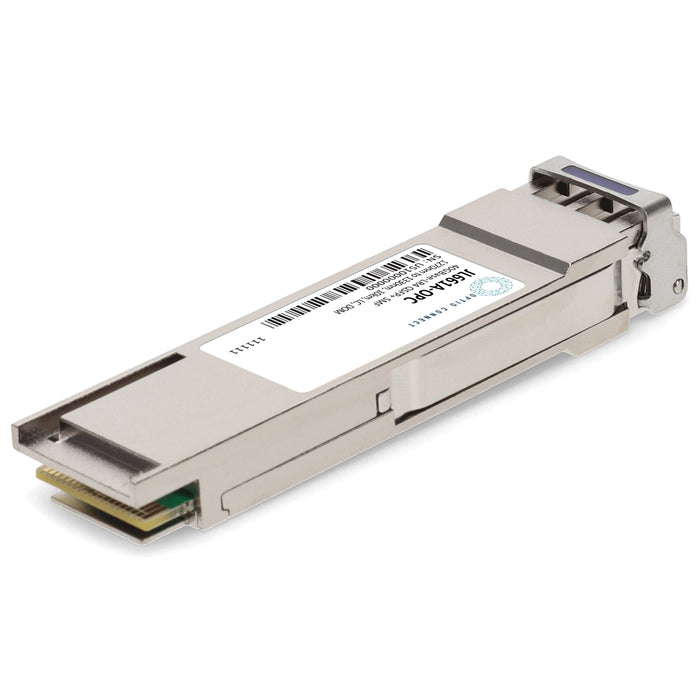 HP® JL661A Compatible TAA 40GBase-LR4 QSFP+ Transceiver (SMF, 1270nm to 1330nm, 10km, LC, DOM)