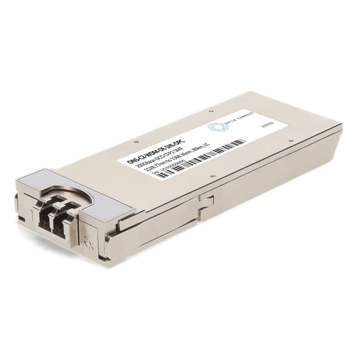 Cisco® ONS-C2-WDM-DE-1HL Compatible TAA 200GBase-DWDM CFP2 Transceiver (SMF, 1528.77nm to 1568.36nm, 80km, LC)