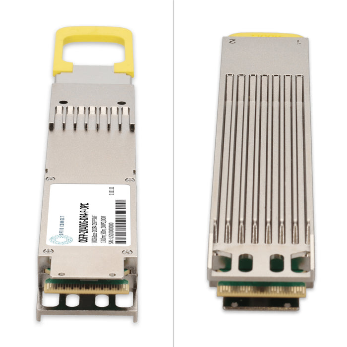 Juniper Networks® OSFP-2X400G-DR4-P Compatible TAA 800GBase-2xDR4 PAM4 OSFP Transceiver (SMF, 1310nm, 500m, 2xMPO, DOM, CMIS 5.0)