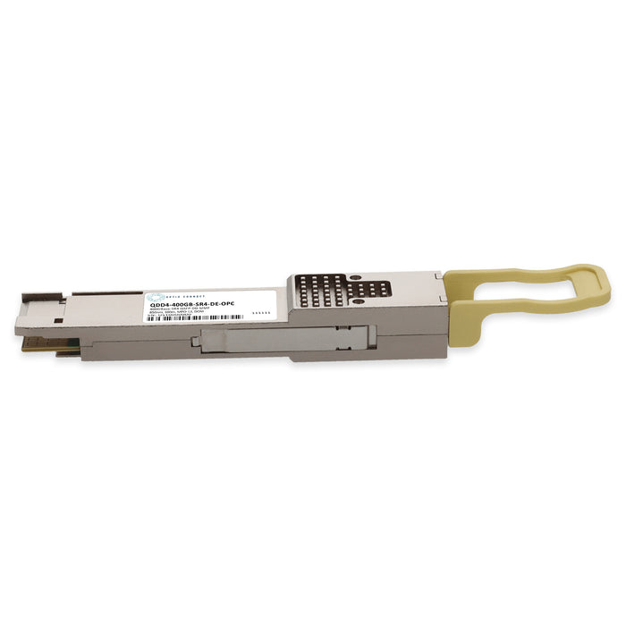 Dell® Compatible TAA 400GBase-SR4 PAM4 112G QSFP-DD Transceiver (MMF, 850nm, 100m, MPO-12, DOM, CMIS 4.0)