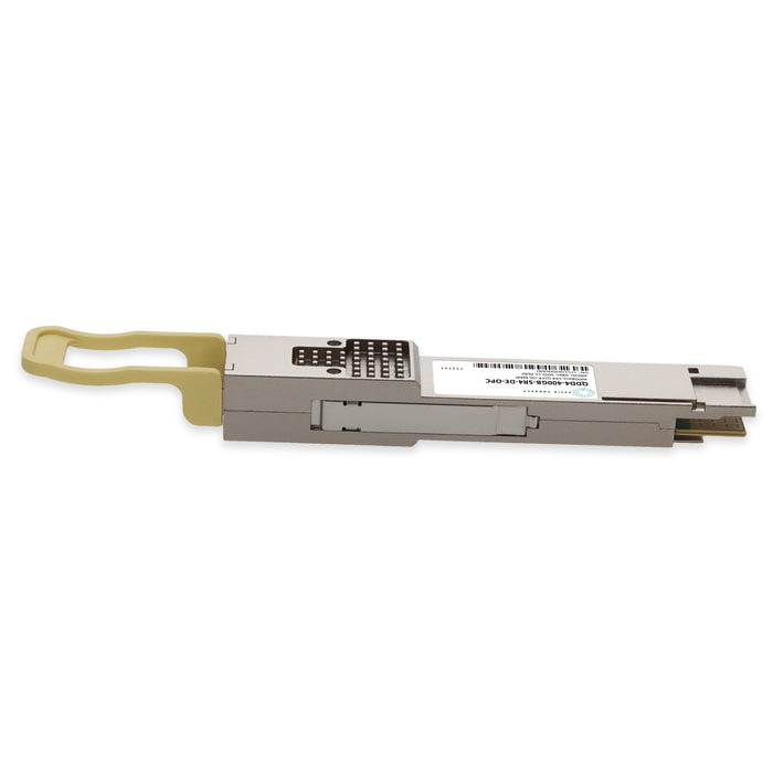 Dell® Compatible TAA 400GBase-SR4 PAM4 112G QSFP-DD Transceiver (MMF, 850nm, 100m, MPO-12, DOM, CMIS 4.0)