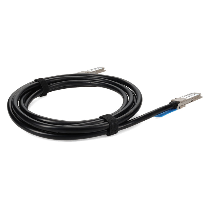 Arista Networks Compatible TAA 40GBase-CU QSFP+ to QSFP+ Direct Attach Cable (Passive Twinax, 0.5m, Infiniband FDR10, 30AWG, LSZH)