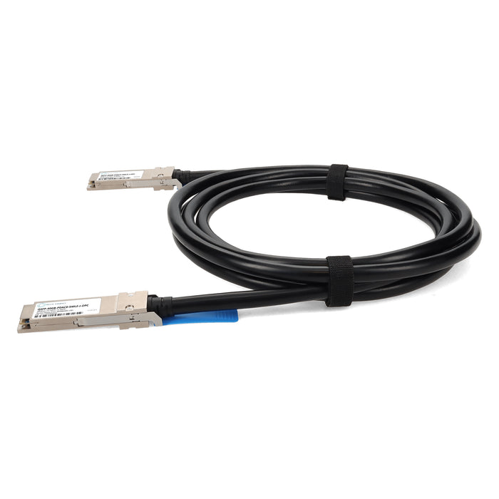 Juniper Networks Compatible TAA 40GBase-CU QSFP+ to QSFP+ Direct Attach Cable (Passive Twinax, 0.5m, Infiniband FDR10, 30AWG, LSZH)