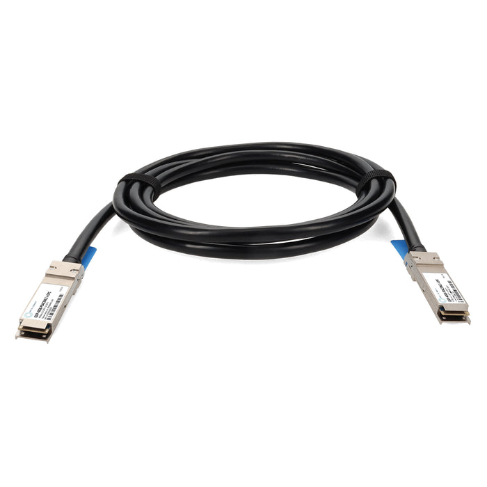Juniper Networks Compatible TAA 40GBase-CU QSFP+ to QSFP+ Direct Attach Cable (Passive Twinax, 3m, Infiniband FDR10, 28AWG, LSZH)