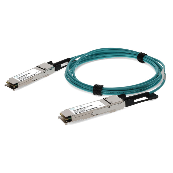 Cisco QSFP-H40G-AOC7M Compatible TAA Compliant 40GBase-AOC QSFP+ Active Optical Cable (850nm, MMF, 7m, Plenum)