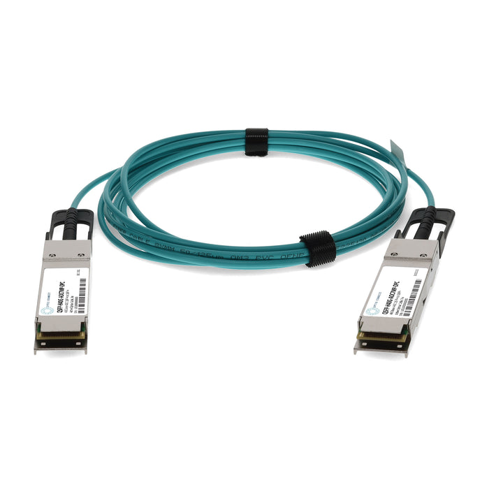 Cisco QSFP-H40G-AOC7M Compatible TAA Compliant 40GBase-AOC QSFP+ Active Optical Cable (850nm, MMF, 7m, Plenum)
