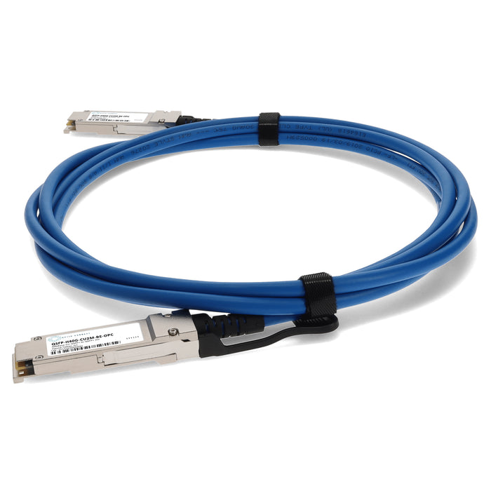Cisco QSFP-H40G-CU2M-BE Compatible TAA Compliant 40GBase-CU QSFP+ to QSFP+ Direct Attach Cable (Passive Twinax, 2m)