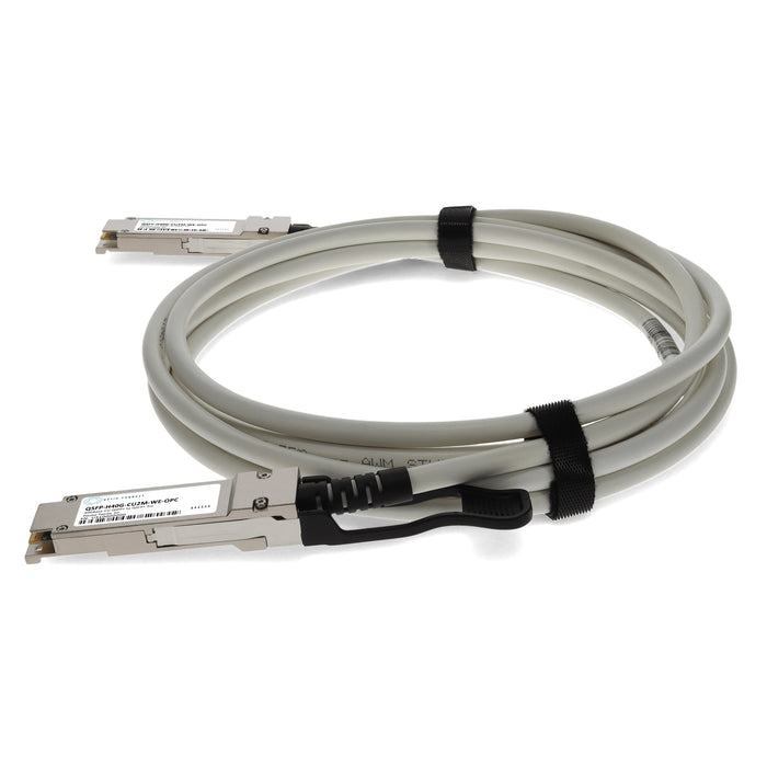 Cisco QSFP-H40G-CU2M-WE Compatible TAA Compliant 40GBase-CU QSFP+ to QSFP+ Direct Attach Cable (Passive Twinax, 2m)