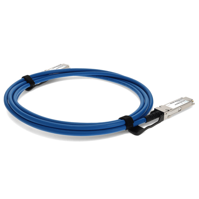 Cisco QSFP-H40G-CU3M-BE Compatible TAA Compliant 40GBase-CU QSFP+ to QSFP+ Direct Attach Cable (Passive Twinax, 3m)