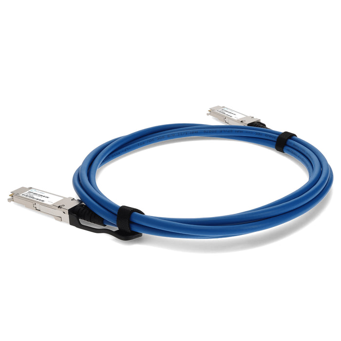 Cisco QSFP-H40G-CU5M-BE Compatible TAA Compliant 40GBase-CU QSFP+ to QSFP+ Direct Attach Cable (Passive Twinax, 5m)