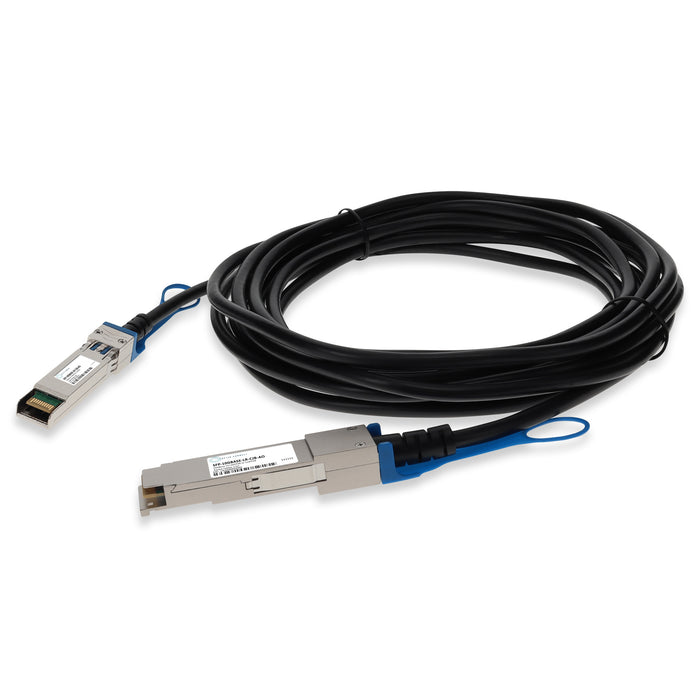 Juniper Networks Compatible TAA 25GBase-CU QSFP28 to 1xSFP28 Direct Attach Cable (Passive Twinax, 1.5m)