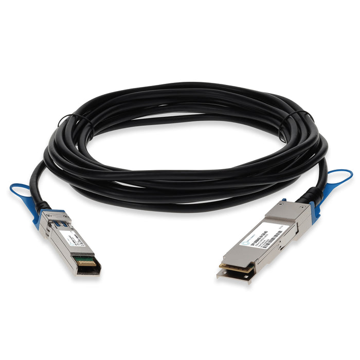 Juniper Networks Compatible TAA 25GBase-CU QSFP28 to 1xSFP28 Direct Attach Cable (Passive Twinax, 4m)
