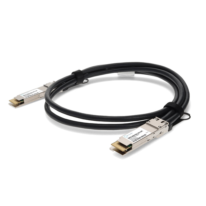 Cisco QDD-400-CU1M Compatible TAA 400GBase-CU QSFP-DD to QSFP-DD Direct Attach Cable (Passive Twinax, 1.5m)