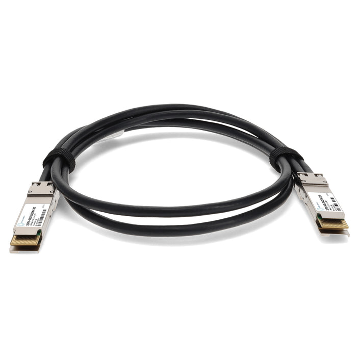 Cisco QDD-400-CU1M Compatible TAA 400GBase-CU QSFP-DD to QSFP-DD Direct Attach Cable (Passive Twinax, 1.5m)