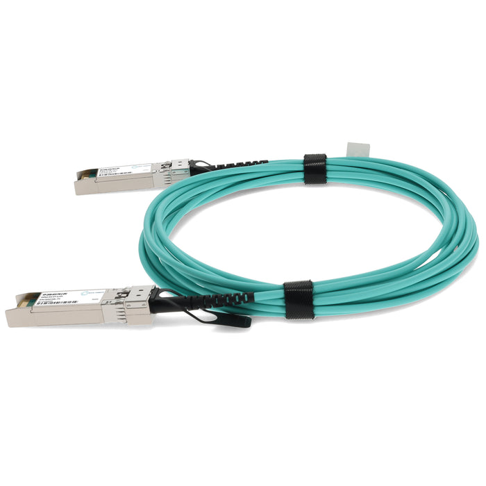 Cisco Compatible TAA 10GBase-AOC SFP+ to SFP+ Active Optical Cable (850nm, MMF, 17m)