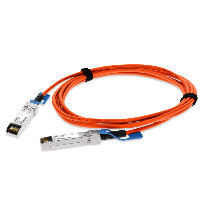 Dell Compatible TAA 10GBase-CU SFP+ to SFP+ Direct Attach Cable (Passive Twinax, 1m) Orange