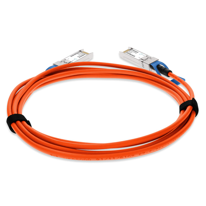 Dell Compatible TAA 10GBase-CU SFP+ to SFP+ Direct Attach Cable (Passive Twinax, 1m) Orange
