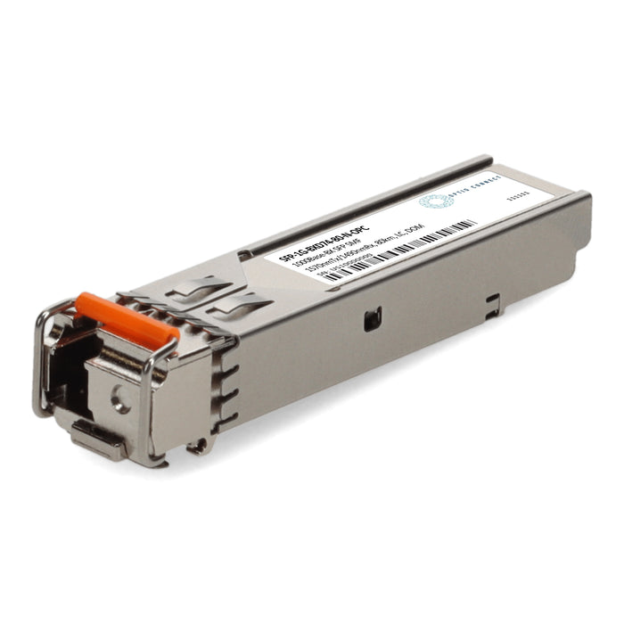 Alcatel-Lucent Nokia® Compatible TAA 1000Base-BX SFP Transceiver (SMF, 1570nmTx/1490nmRx, 80km, LC, DOM)