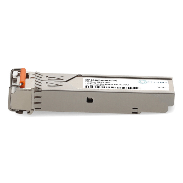 Alcatel-Lucent Nokia® Compatible TAA 1000Base-BX SFP Transceiver (SMF, 1570nmTx/1490nmRx, 80km, LC, DOM)