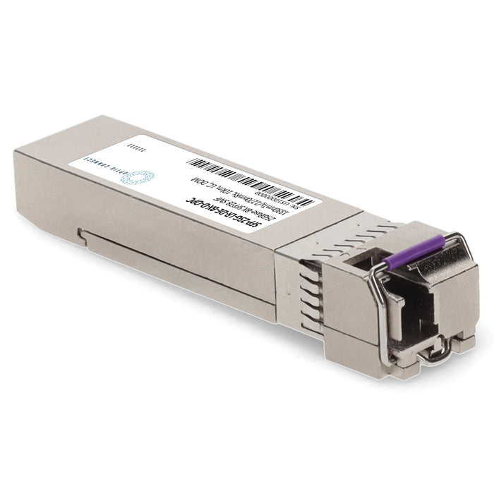 Dell® SFP-25G-LR-DE-BX-D Compatible TAA 25GBase-BX SFP28 Transceiver (SMF, 1330nmTx/1270nmRx, 10km, LC, DOM)