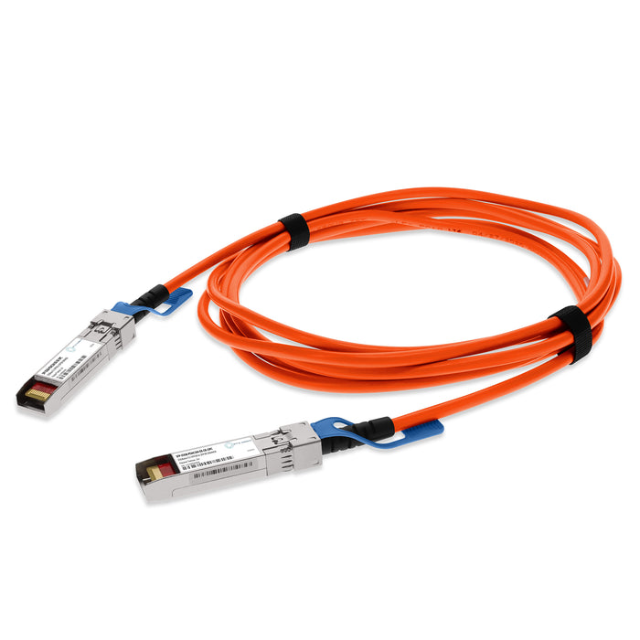 Dell Compatible TAA 25GBase-CU SFP28 to SFP28 Direct Attach Cable (Passive Twinax, 1m) Orange
