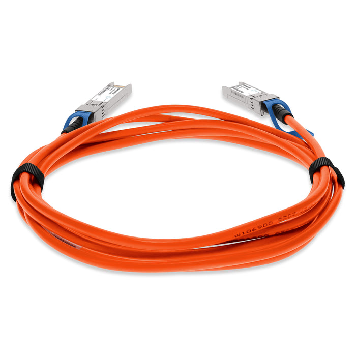 Dell Compatible TAA 25GBase-CU SFP28 to SFP28 Direct Attach Cable (Passive Twinax, 1m) Orange