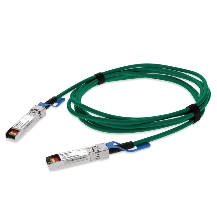 MSA and TAA 25GBase-CU SFP28 Direct Attach Cable (Passive Twinax, 2.5m, Green)