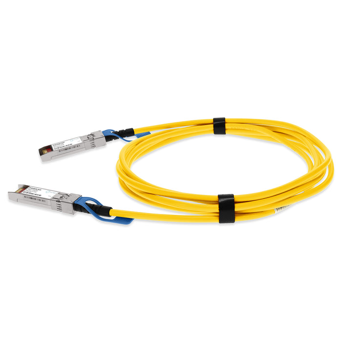 Cisco Compatible TAA 25GBase-CU SFP28 to SFP28 Yellow Direct Attach Cable (Passive Twinax, 2m)