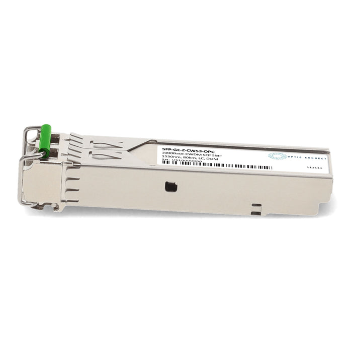 Cisco® Compatible TAA 1000Base-CWDM SFP Transceiver (SMF, 1530nm, 80km, LC, DOM)