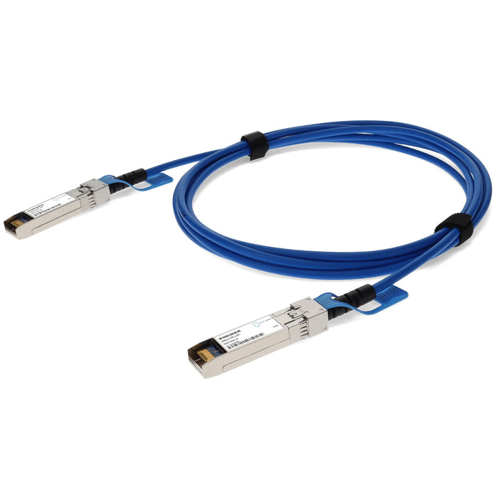 Cisco SFP-H10GB-CU2M Compatible TAA Compliant 10GBase-CU SFP+ Direct Attach Cable (Passive Twinax, 2m, Blue)