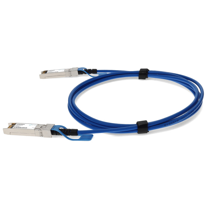 Cisco SFP-H10GB-CU2M Compatible TAA Compliant 10GBase-CU SFP+ Direct Attach Cable (Passive Twinax, 2m, Blue)