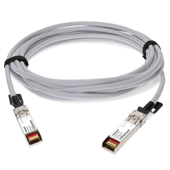 Cisco SFP-H10GB-CU3M Compatible TAA Compliant 10GBase-CU SFP+ White Direct Attach Cable (Twinax DAC, 3m, Passive)
