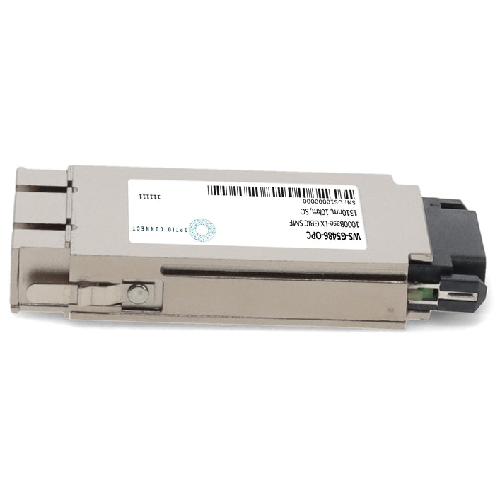 Cisco® WS-G5486 Compatible TAA 1000Base-LX GBIC Transceiver (SMF, 1310nm, 10km, SC)