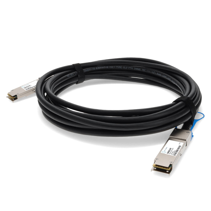 Intel XLDACBL7A Compatible TAA Compliant 40GBase-CU QSFP+ Direct Attach Cable (Active Twinax, 7m)