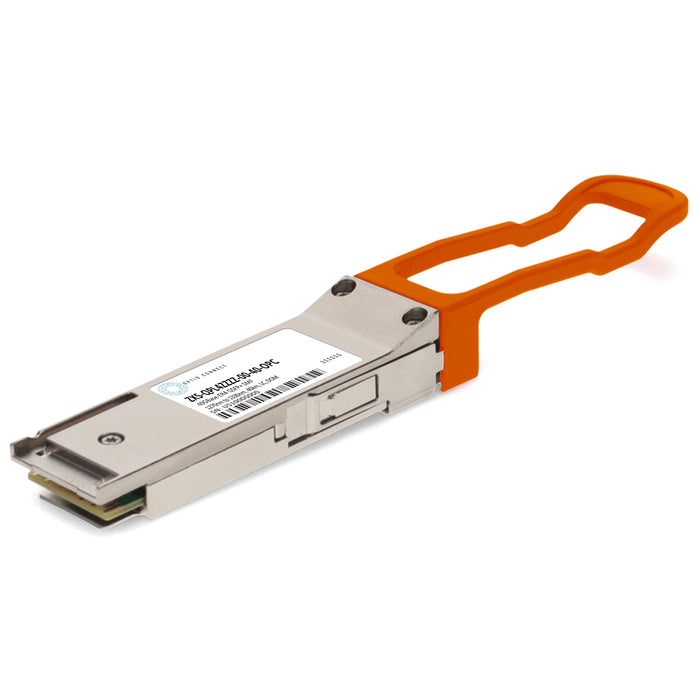 Infinera® ZXS-QPL4ZZZZ-00-40 Compatible TAA 40GBase-ER4 QSFP+ Transceiver (SMF, 1270nm to 1330nm, 40km, LC, DOM, 0 to 70C)