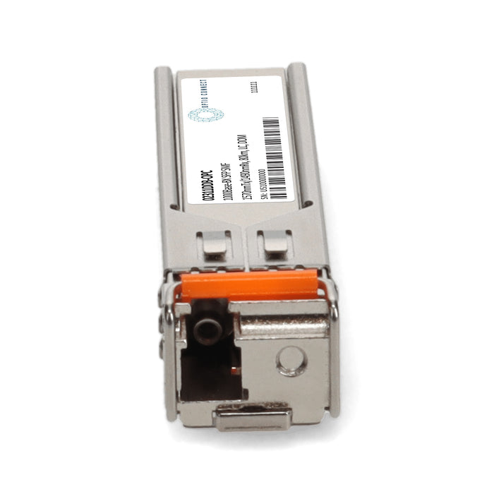 Huawei® 02311DDB Compatible TAA 1000Base-BX SFP Transceiver (SMF, 1570nmTx/1490nmRx, 80km, LC, DOM)