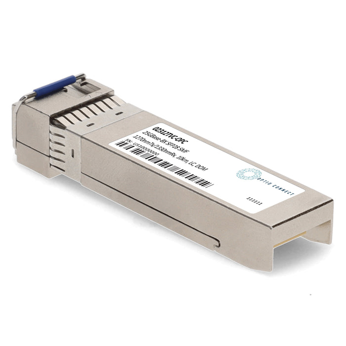 Huawei® 02312TVC Compatible TAA 25GBase-BX SFP28 Transceiver (SMF, 1270nmTx/1330nmRx, 10km, LC, DOM)